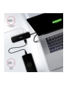 axagon Karta sieciowa HMC-6GL 3x USB-A, HDMI, RJ-45, USB 3.2 Gen 1 hub, PD 100W 20cm USB-C kabel - nr 12