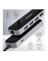 axagon Karta sieciowa HMC-6GL 3x USB-A, HDMI, RJ-45, USB 3.2 Gen 1 hub, PD 100W 20cm USB-C kabel - nr 14
