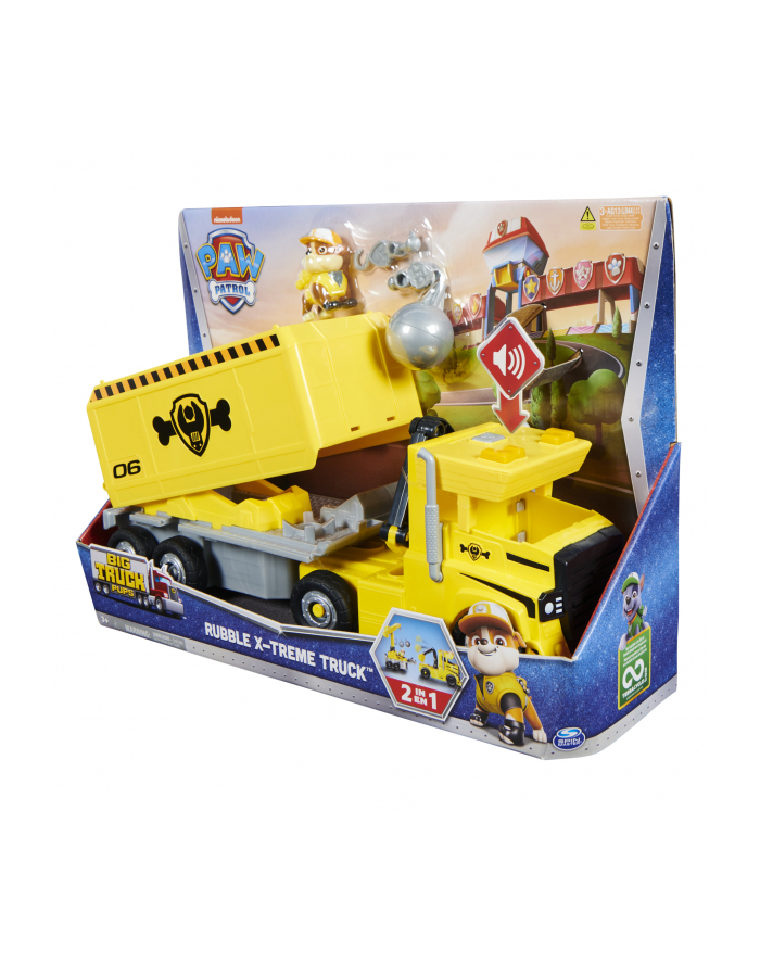 PAW PATROL Psi Patrol: Big Truck Pups Mega Pojazd Rubble'a p2 6064242 Spin Master główny