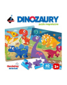 askato Genialny dzieciak Puzzle magnetyczne Dinozaury 118253 - nr 1