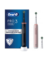 Braun Oral-B Pro 3 3900N Gift Edition, electric toothbrush (Kolor: CZARNY/pink, incl. 2nd handpiece) - nr 2