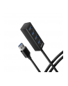 axagon Hub 4-portowy Mini metalowy USB 3.2 Gen 1 HUE-M1AL, 1.2m USB-A kabel - nr 16
