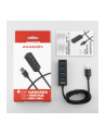 axagon Hub 4-portowy Mini metalowy USB 3.2 Gen 1 HUE-M1AL, 1.2m USB-A kabel - nr 21
