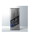 axagon Obudowa zewnętrzna, aluminiowa, bezśrubowa, EEM2-SG2, USB-C 3.2 Gen 2 - M.2 NVMe ' SATA SSD - nr 28
