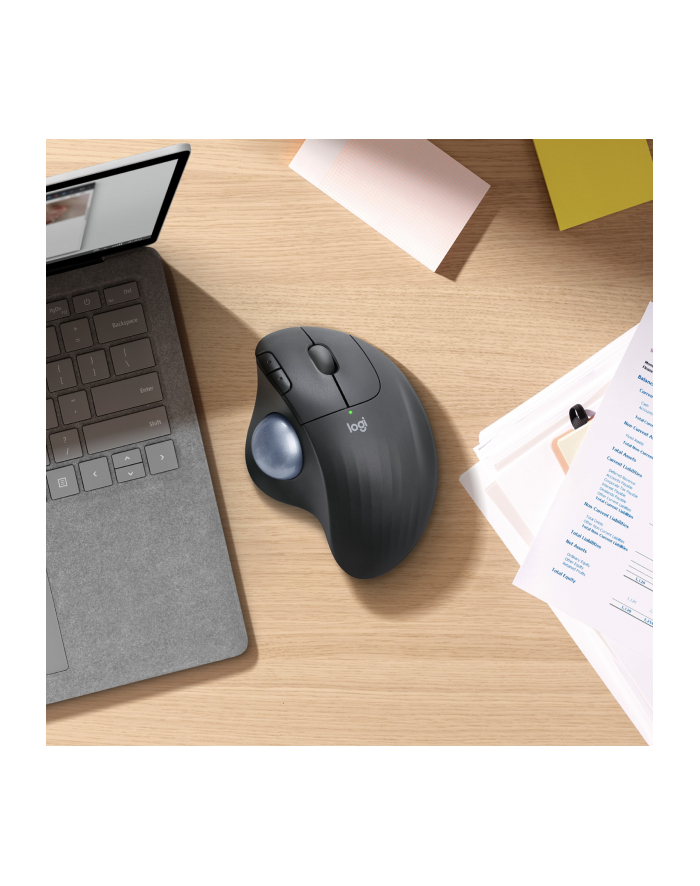 Logitech ERGO M575 for Business, trackball (light grey/blue) główny