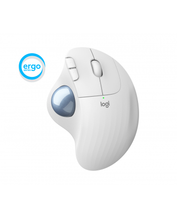 Logitech ERGO M575 for Business, trackball (light grey/blue)