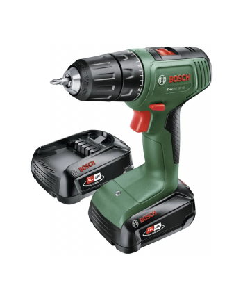 bosch powertools Bosch Cordless drill EasyDrill 18V-40 (green/Kolor: CZARNY, 2x Li-ion battery 2.0Ah, case)