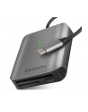 axagon Zewnętrzny czytnik kart CRE-S3C, USB-C 3.2 GEN 1, 3-slot ' lun SD/microSD/CF, obsługa UHS-II - nr 13