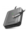 axagon Zewnętrzny czytnik kart CRE-S3C, USB-C 3.2 GEN 1, 3-slot ' lun SD/microSD/CF, obsługa UHS-II - nr 23