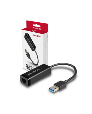 axagon Karta sieciowa Gigabit Ethernet adapter AD-E-SR, USB-A 3.2 Gen 1, instalacja automatyczna