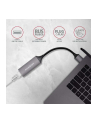 axagon Karta sieciowa Gigabit Ethernet adapter AD-E-TR, USB-A 3.2 Gen 1, instalacja automatyczna, metal, titan grey - nr 21