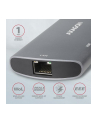 axagon Karta sieciowa HMC-6M2 USB-C 3.2 Gen 1 hub w. M.2 SATA + HDMI + GLAN + 2x USB-A + PD 100W - nr 8