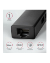 axagon Karta sieciowa, hub metalowy HMC-GL3A 3x USB-A + GLAN, USB 3.2 Gen 1, 20 cm USB-C kabel - nr 12