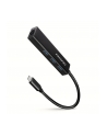 axagon Karta sieciowa, hub metalowy HMC-GL3A 3x USB-A + GLAN, USB 3.2 Gen 1, 20 cm USB-C kabel - nr 17