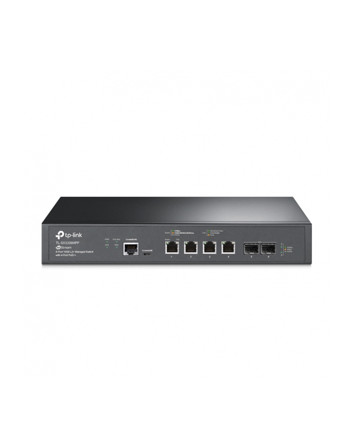 tp-link Przełącznik SX3206HPP 6x10GE (4xPoE++) główny