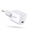 aukey Mini ładowarka sieciowa PA-B1 Omnia  1xUSB-C Power Delivery 20W 3A Biała - nr 1