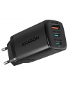 axagon Ładowarka sieciowa ACU-DPQ65, GaN 65W, 3x port (USB-A + dual USB-C), PD3.0/QC4+/PPS/Apple - nr 2