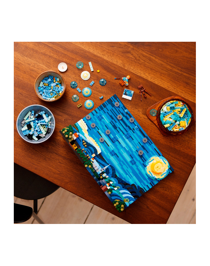 LEGO 21333 Ideas Vincent van Gogh - Starry Night Construction Toy (3D Replica of Van Goghs Masterpiece) główny