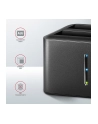 axagon MINI stacja dokująca ADSA-D25, USB 3.2 Gen 1 - 2x SATA 6G 2.5' SSD/HDD CLONE - nr 20