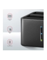 axagon MINI stacja dokująca ADSA-D25, USB 3.2 Gen 1 - 2x SATA 6G 2.5' SSD/HDD CLONE - nr 8