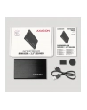axagon Bezśrubowa aluminiowa obudowa zewnętrzna USB 3.2 Gen 1 - SATA 6G dla 2.5' SSD/HDD EE25-A6M - nr 13