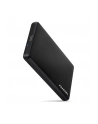 axagon Obudowa zewnętrzna, plastikowa, bezśrubowa EE25-SL, USB-C 3.2 GEN 1 SATA 6G 2.5cali, czarna - nr 1