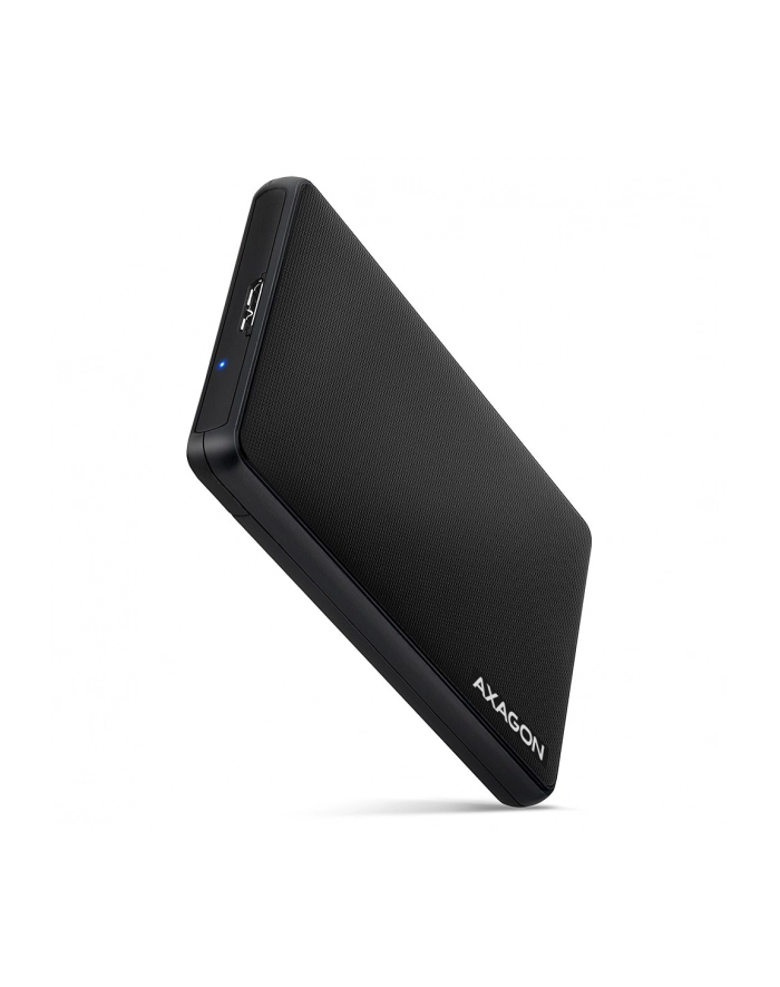 axagon Obudowa zewnętrzna, plastikowa, bezśrubowa EE25-SL, USB-C 3.2 GEN 1 SATA 6G 2.5cali, czarna główny