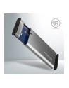 axagon Obudowa zewnętrzna, aluminiowa, bezśrubowa, EEM2-SG2, USB-C 3.2 Gen 2 - M.2 NVMe ' SATA SSD - nr 19