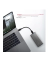 axagon Obudowa zewnętrzna, aluminiowa, bezśrubowa, EEM2-SG2, USB-C 3.2 Gen 2 - M.2 NVMe ' SATA SSD - nr 23
