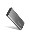 axagon Obudowa zewnętrzna, aluminiowa, bezśrubowa, EEM2-SG2, USB-C 3.2 Gen 2 - M.2 NVMe ' SATA SSD - nr 27