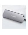 axagon Karta sieciowa HMC-6M2 USB-C 3.2 Gen 1 hub w. M.2 SATA + HDMI + GLAN + 2x USB-A + PD 100W - nr 10
