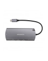 axagon Karta sieciowa HMC-6M2 USB-C 3.2 Gen 1 hub w. M.2 SATA + HDMI + GLAN + 2x USB-A + PD 100W - nr 2