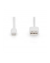 digitus Kabel do transmisji danych/ładowania USB A/Lightning MFI 2m Biały - nr 23