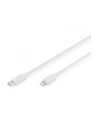 digitus Kabel do transmisji danych/ładowania USB C/Lightning MFI 2m Biały - nr 14