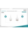 digitus Kabel do transmisji danych/ładowania USB C/Lightning MFI 2m Biały - nr 3