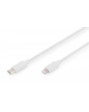digitus Kabel do transmisji danych/ładowania USB C/Lightning MFI 2m Biały - nr 5