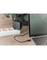 digitus Ładowarka sieciowa zasilacz 1x USB-C PD 3.0 max. 65W zintegrowany kabel 1,2m Czarna - nr 33