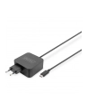 digitus Ładowarka sieciowa zasilacz 1x USB-C PD 3.0 max. 65W zintegrowany kabel 1,2m Czarna - nr 36