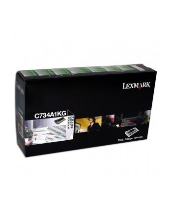 Toner Optra C73x/X73x Black 8K C734A1KG