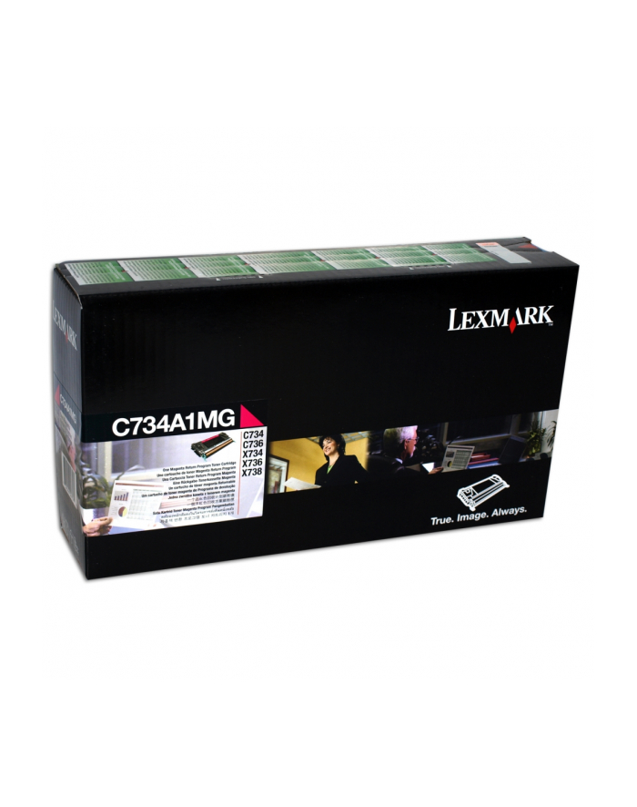 Toner Optra C73x/X73x Magenta 6K C734A1MG główny