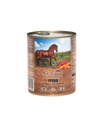 O'Canis konserwa dla psa  Konina z warzywami i siemieniem 800g nr 1
