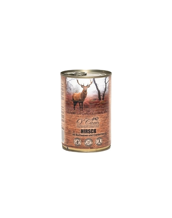 O'Canis konserwa dla psa  Jeleń z kaszą gryczaną 400g główny