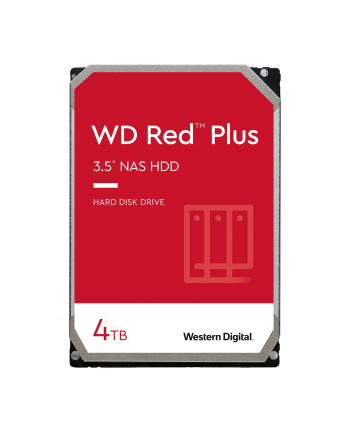 Dysk HDD WD Red Plus WD40EFPX (4 TB ; 35 ; 258 MB)