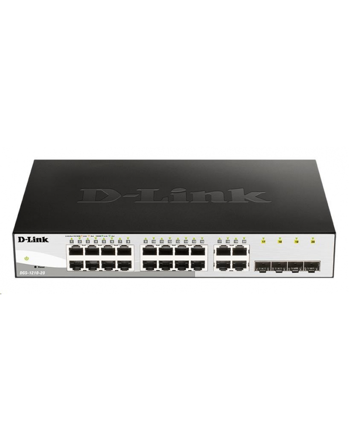 D-link-16 10/100/1000 Base-T port with 4 x 1000Base główny