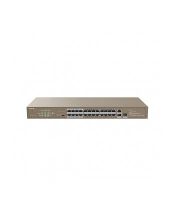 Switch PoE Tenda TEF1126P-24-250W (1x 10/100/1000Mbps  24x 10/100Mbps)