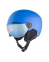 Kask zimowy ALPINA ZUPO VISOR Q-LITE BLUE MATT 54-58 - nr 1