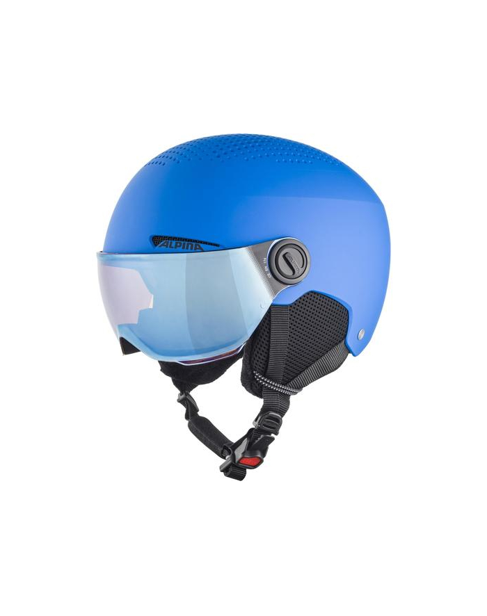 Kask zimowy ALPINA ZUPO VISOR Q-LITE BLUE MATT 54-58 główny