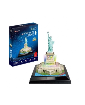 cubicfun Cubic Fun Puzzle 3D LED Statua Wolności nr 2