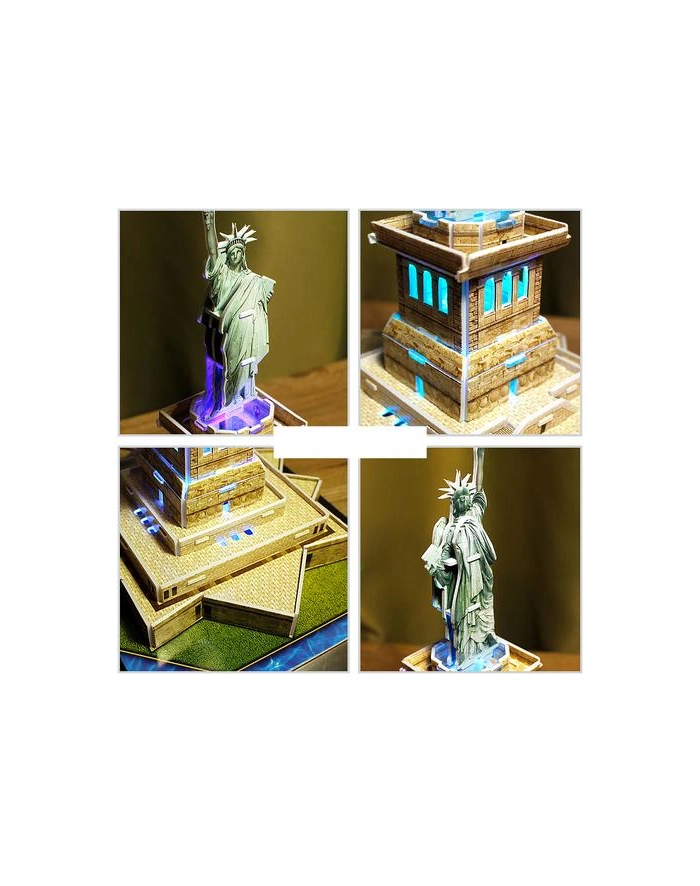 cubicfun Cubic Fun Puzzle 3D LED Statua Wolności główny