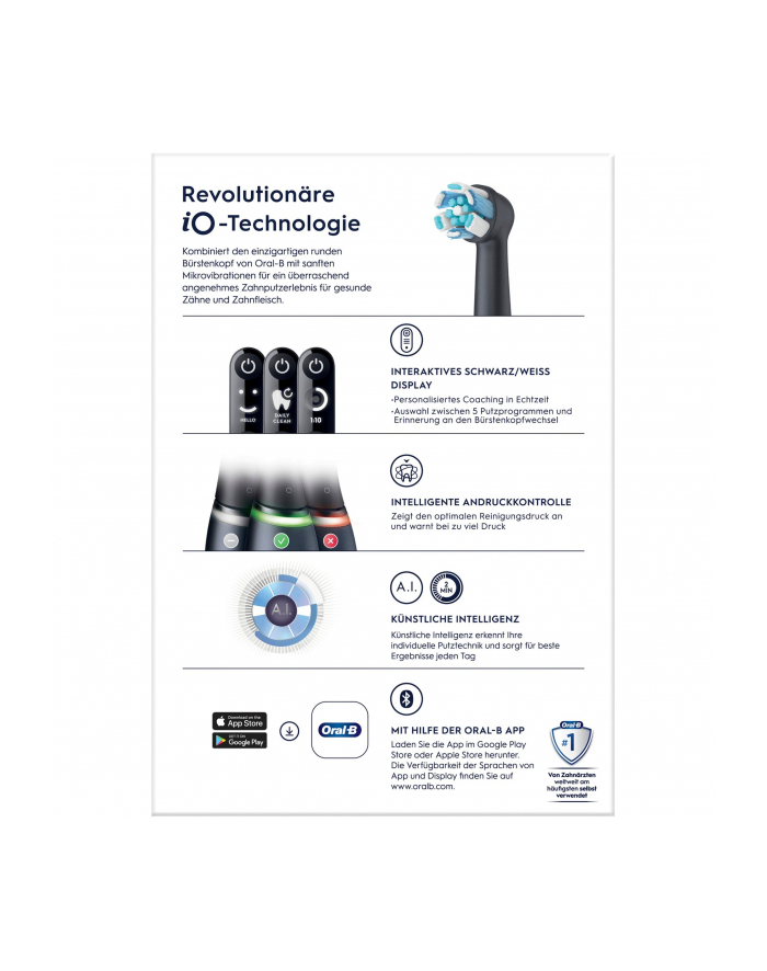 Braun Oral-B iO Series 6 Black Lava główny